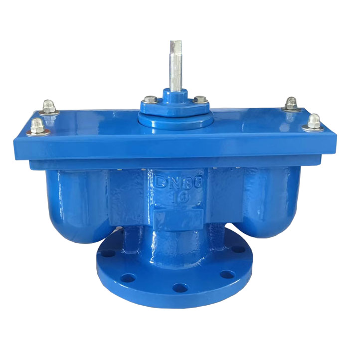 Double port exhaust valve