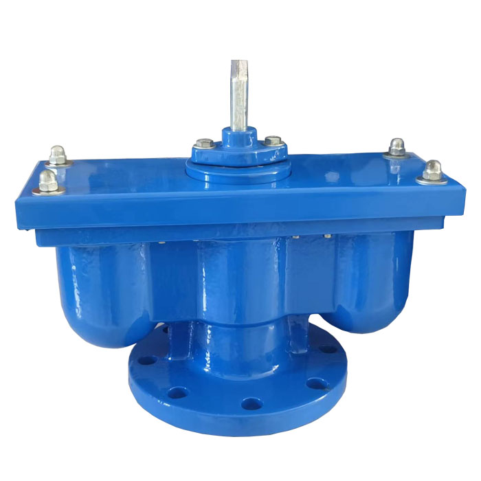 Double port exhaust valve