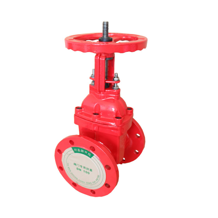 Rising stem gate valves