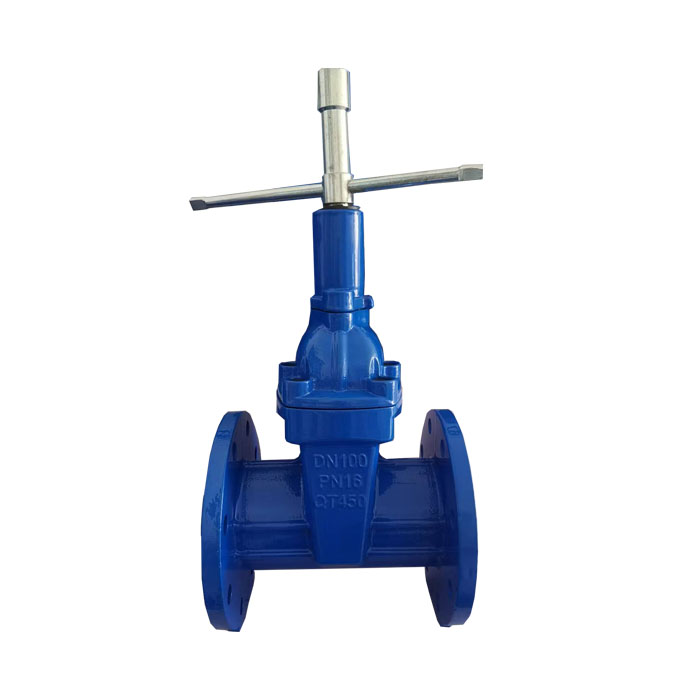 Mechanical lock gate valve